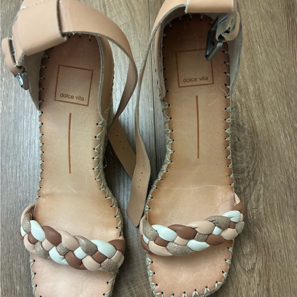 Dolce Vita Women's Espadrilles (Nilton) - Pink and Tan - Picture 3 of 5